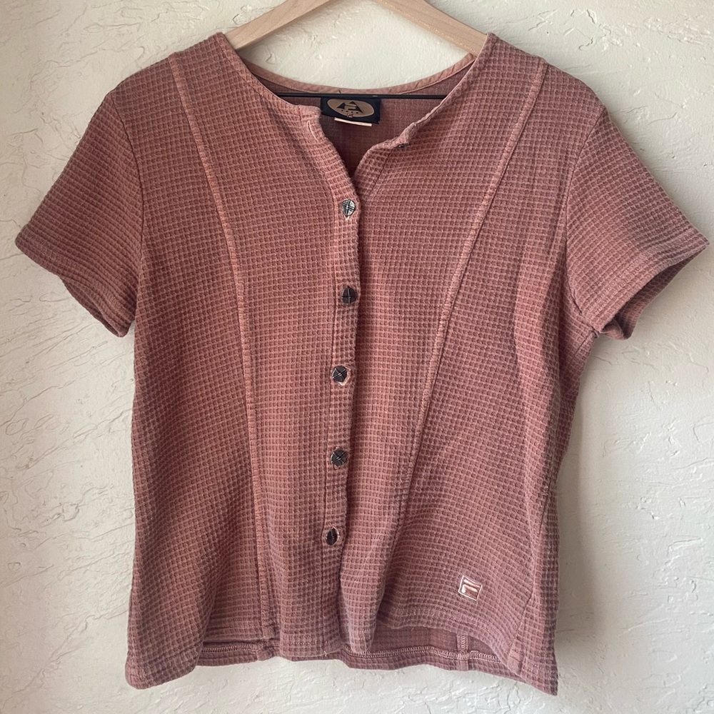 Vintage Fila Trek Button Up